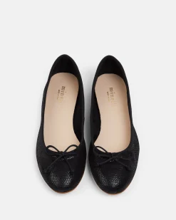 BALLERINES CLARIA/IMP NOIR