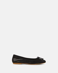 BALLERINES CLARIA/IMP NOIR