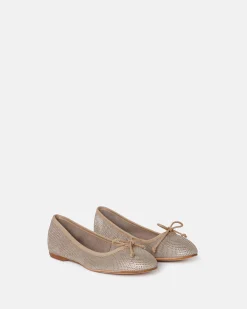 BALLERINES CLARIA/IMP PLATINE
