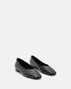 BALLERINES KAMIL/CLOUS NOIR