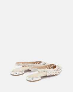 BALLERINES MYASSA/MET PLATINE