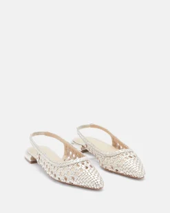 BALLERINES MYASSA/MET PLATINE