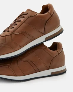 BASKETS PIANITO COGNAC