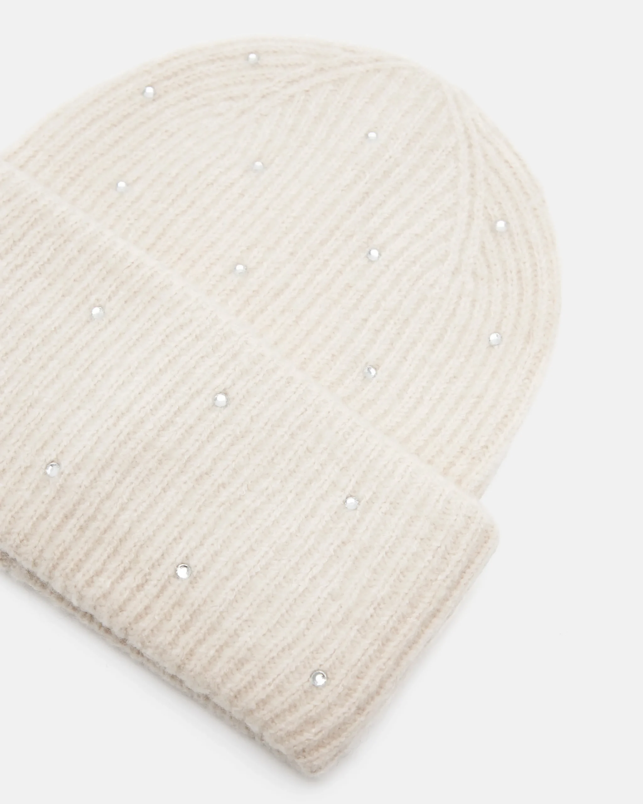 BONNET DOU/STUD ÉCRU