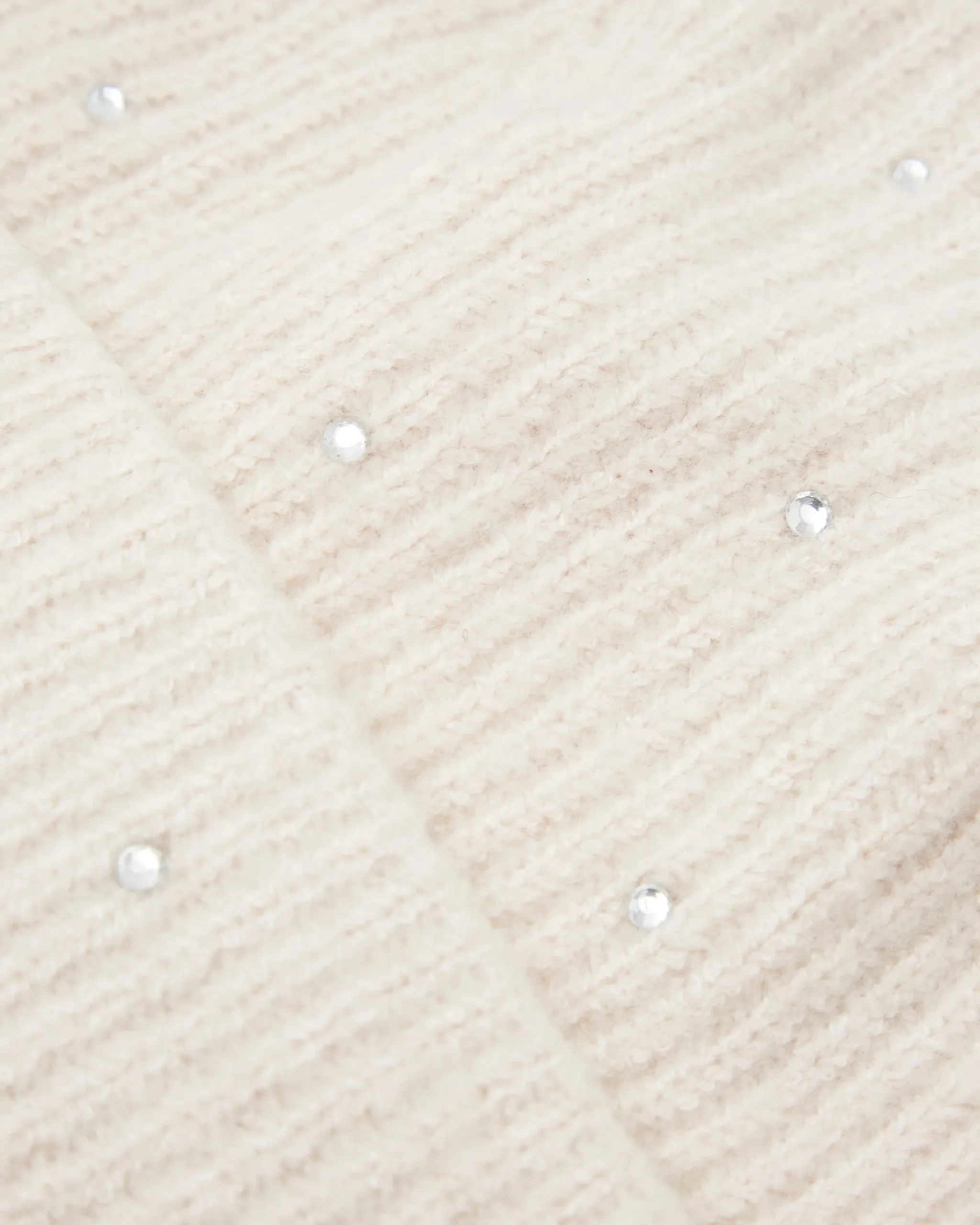 BONNET DOU/STUD ÉCRU