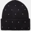 BONNET DOU/STUD NOIR
