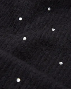 BONNET DOU/STUD NOIR