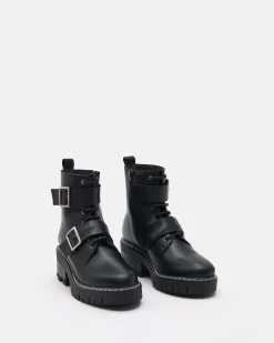 BOTTINES ARMY NOIR