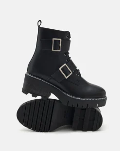 BOTTINES ARMY NOIR