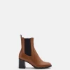 BOTTINES CLARISSE COGNAC