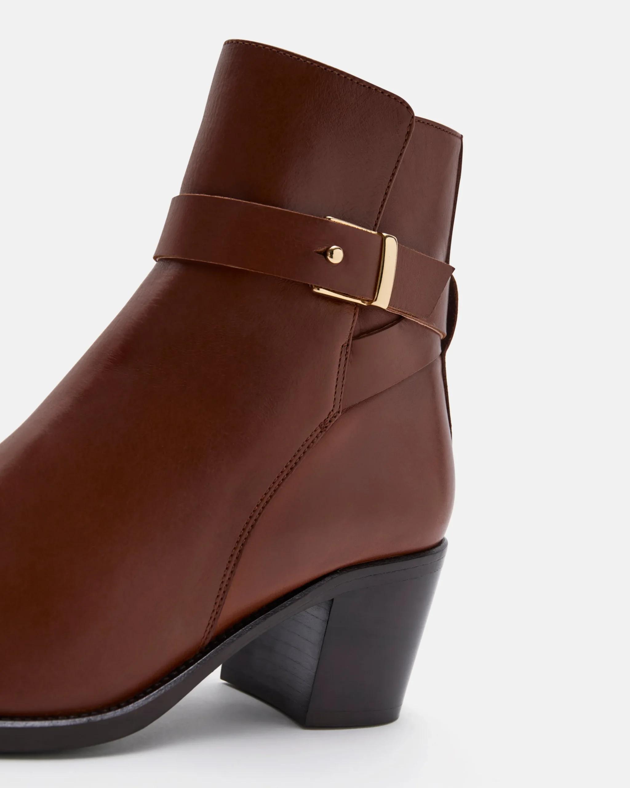 BOTTINES EMMA COGNAC