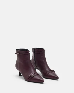 BOTTINES FILIA POURPRE
