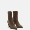 BOTTINES FLAVIE/VEL KAKI