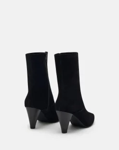 BOTTINES FLAVIE/VEL NOIR
