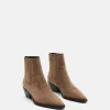 BOTTINES FRESNO/VEL TAUPE
