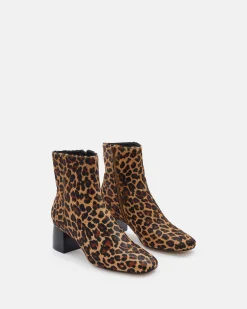 BOTTINES KAYEA/PONY LÉOPARD