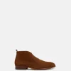 BOTTINES KORIA/VEL COGNAC