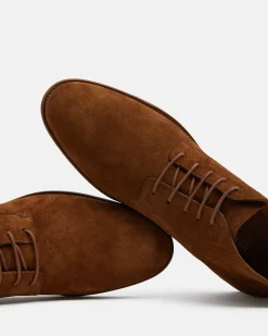 BOTTINES KORIA/VEL COGNAC