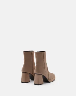 BOTTINES LOTENIA/VEL TAUPE
