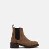 BOTTINES MARISSA/VEL TAUPE