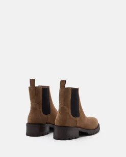 BOTTINES MARISSA/VEL TAUPE