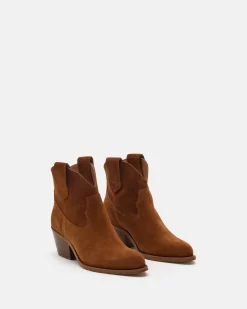 BOTTINES MENDOCINO/VEL COGNAC