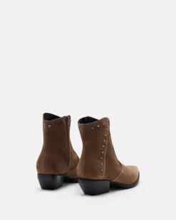 BOTTINES MONTEREY/VEL TAUPE