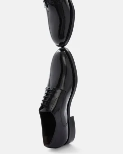 DERBIES SEPHIA/VER NOIR