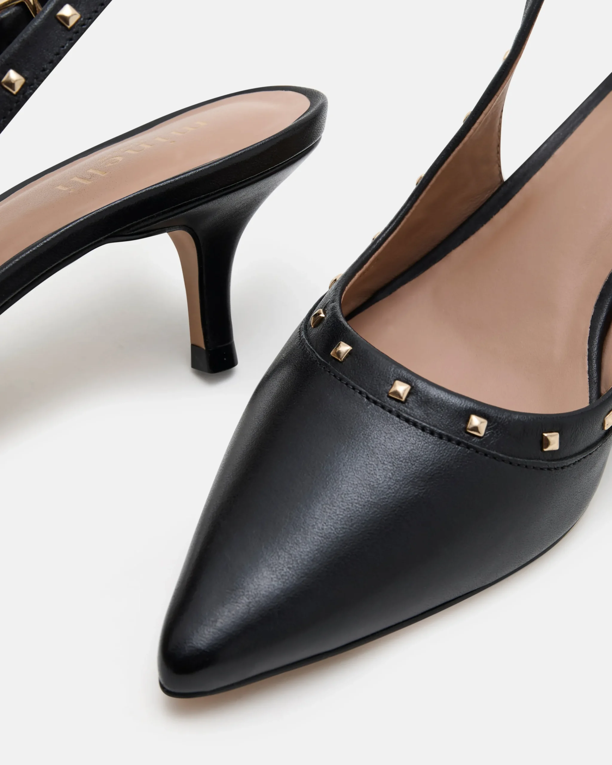 ESCARPINS ALICE/CLOUS NOIR
