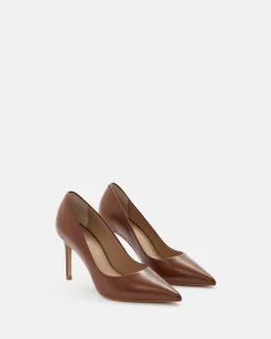 ESCARPINS COGNAC KAROLINA