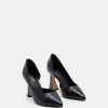 ESCARPINS JASMY/CROCO NOIR
