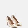 ESCARPINS KAROLINA/MET PLATINE
