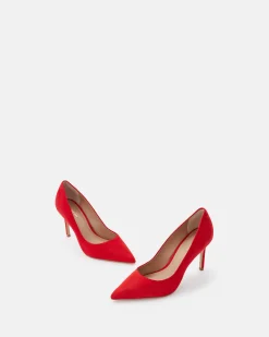 ESCARPINS KAROLINA/VEL ROUGE