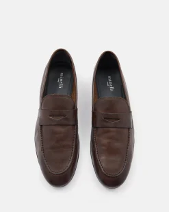 MOCASSINS ALBORO MARRON