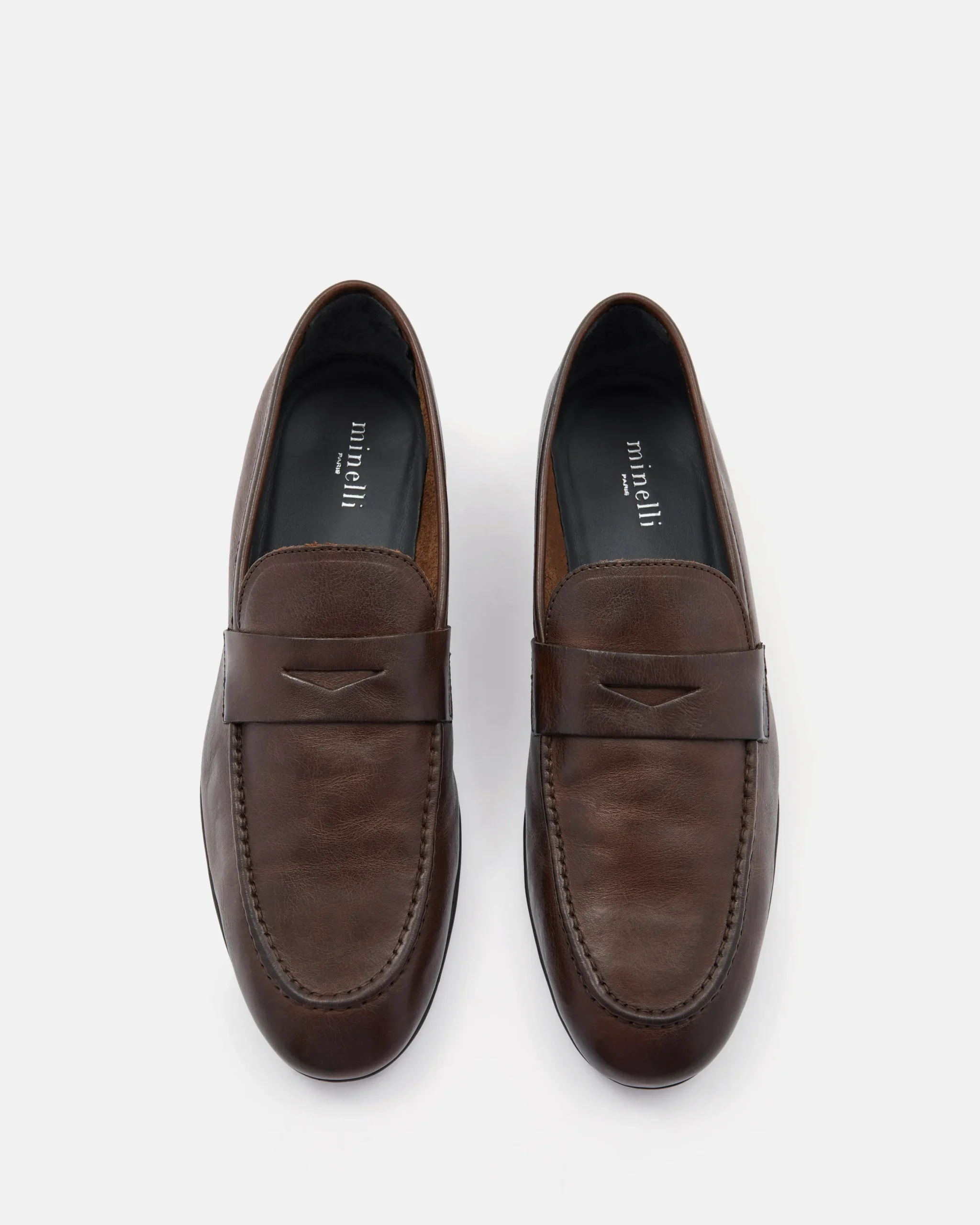MOCASSINS ALBORO MARRON