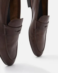 MOCASSINS ALBORO MARRON