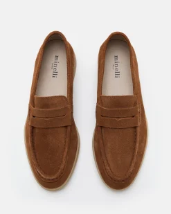 MOCASSINS CHARLOTTE/VEL CARAMEL