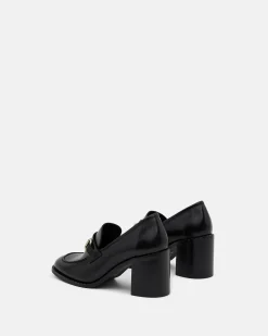MOCASSINS HAUTS CALEA/LIS NOIR