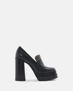 MOCASSINS HAUTS KELYA NOIR