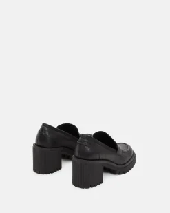MOCASSINS HAUTS KLAS/LIS NOIR