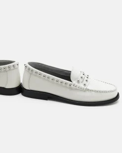 MOCASSINS JIMMY/POL ÉCRU