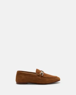 MOCASSINS JOHANNA/VEL COGNAC