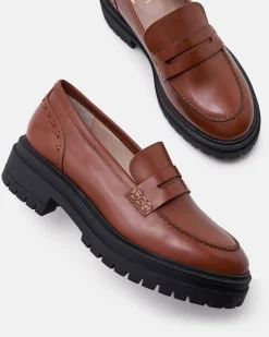 MOCASSINS MASHA COGNAC