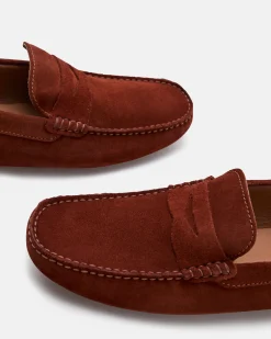 MOCASSINS PIERIC/VEL TERRACOTTA