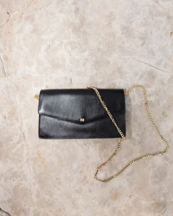 PETIT SAC CUIR KATY NOIR