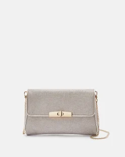 POCHETTE KESSIA PLATINE