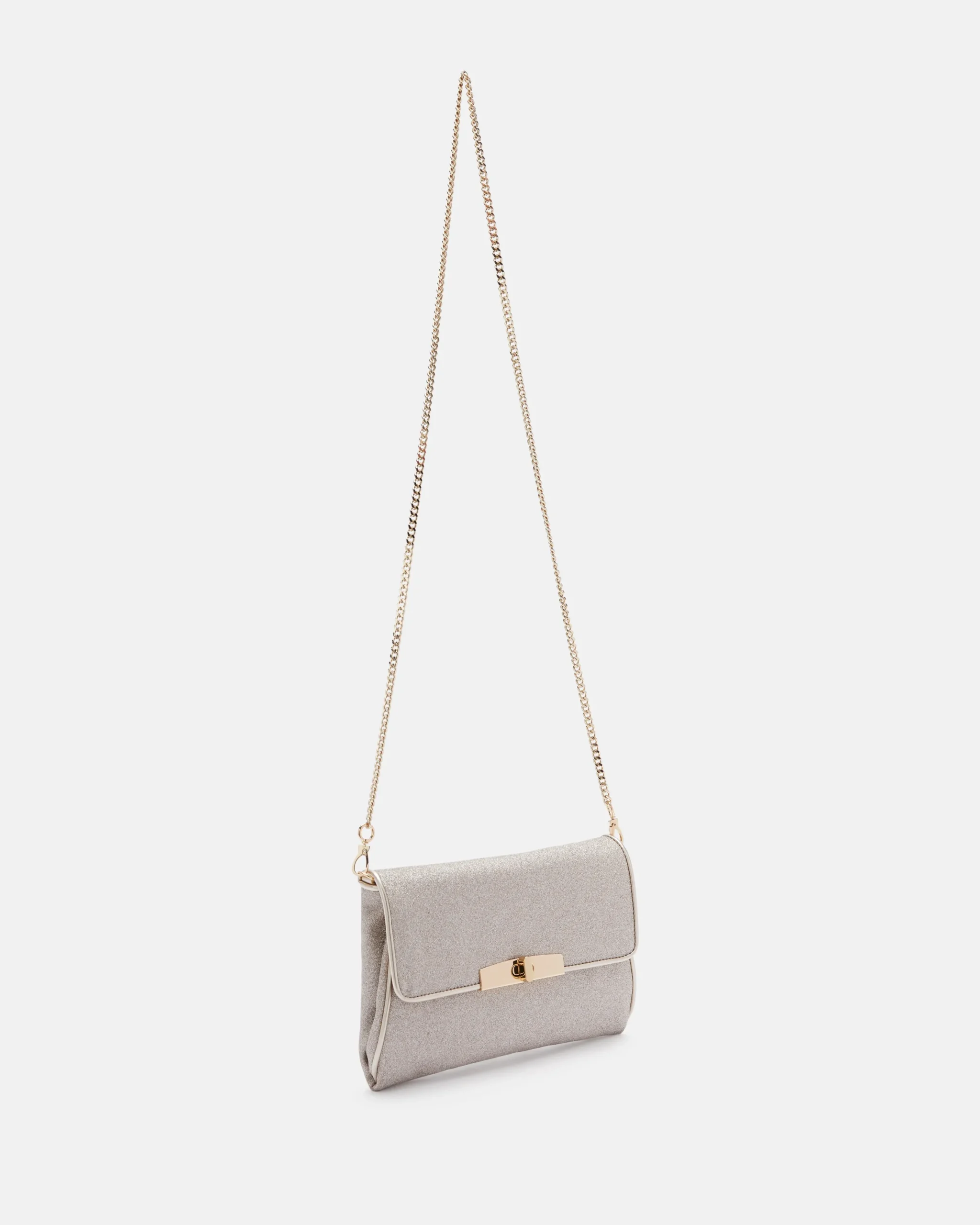 POCHETTE KESSIA PLATINE