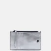 PORTE CARTES KAMILIA/MET ARGENT