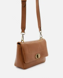 SAC CUIR GALI COGNAC