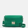 SAC CUIR VELOURS ALICIA/VEL VERT